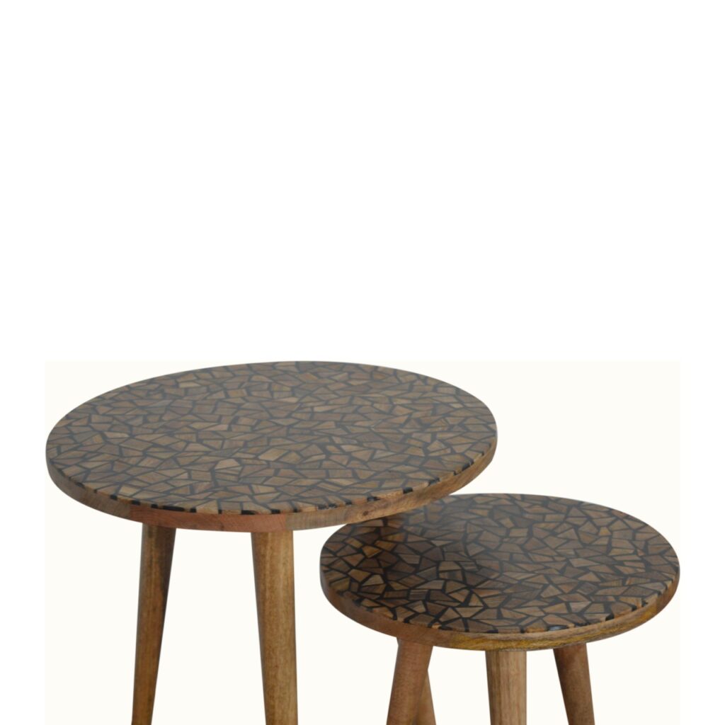 Tree Trunk Footstool Set of 2 - Image 6