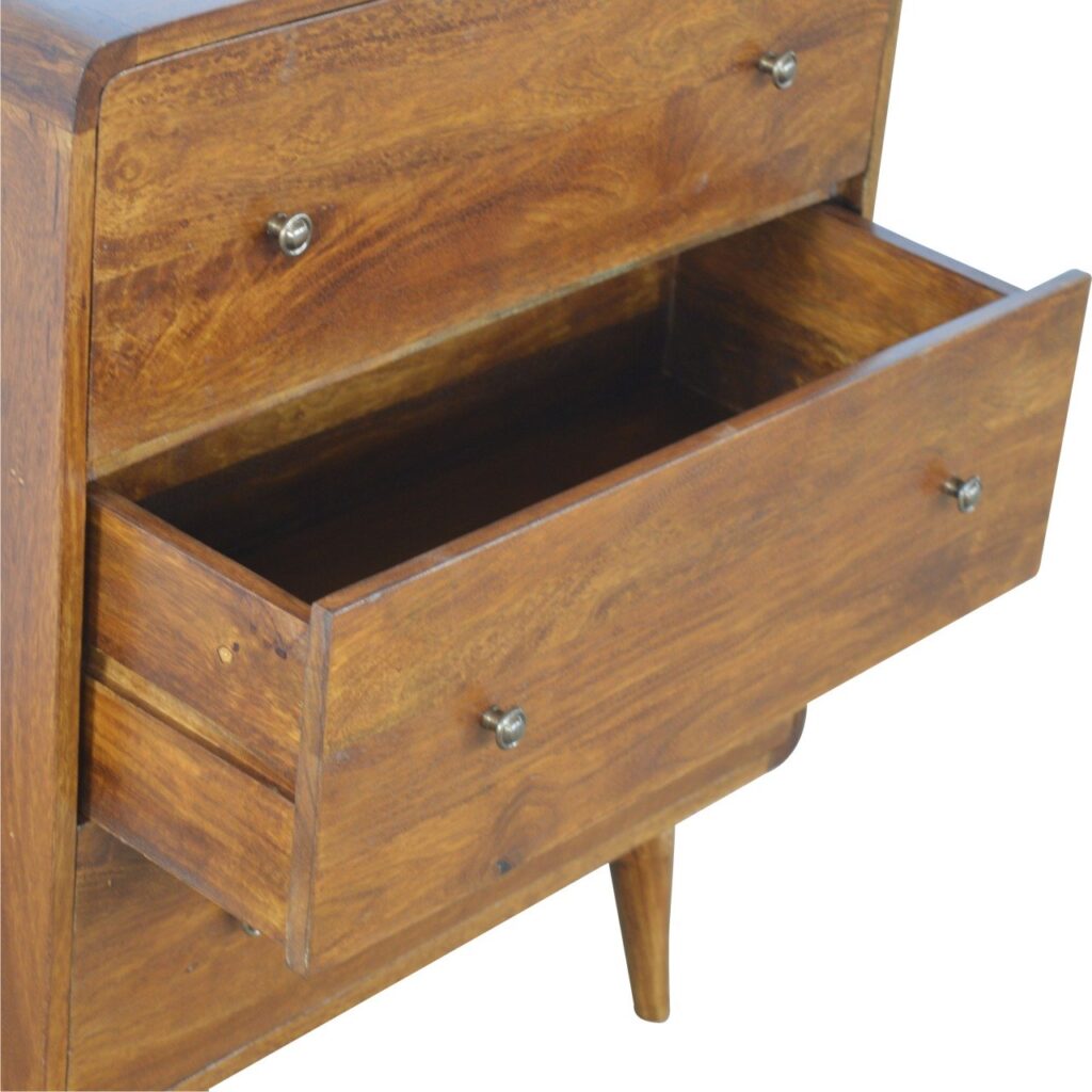 Curved Chestnut Chest - Image 6