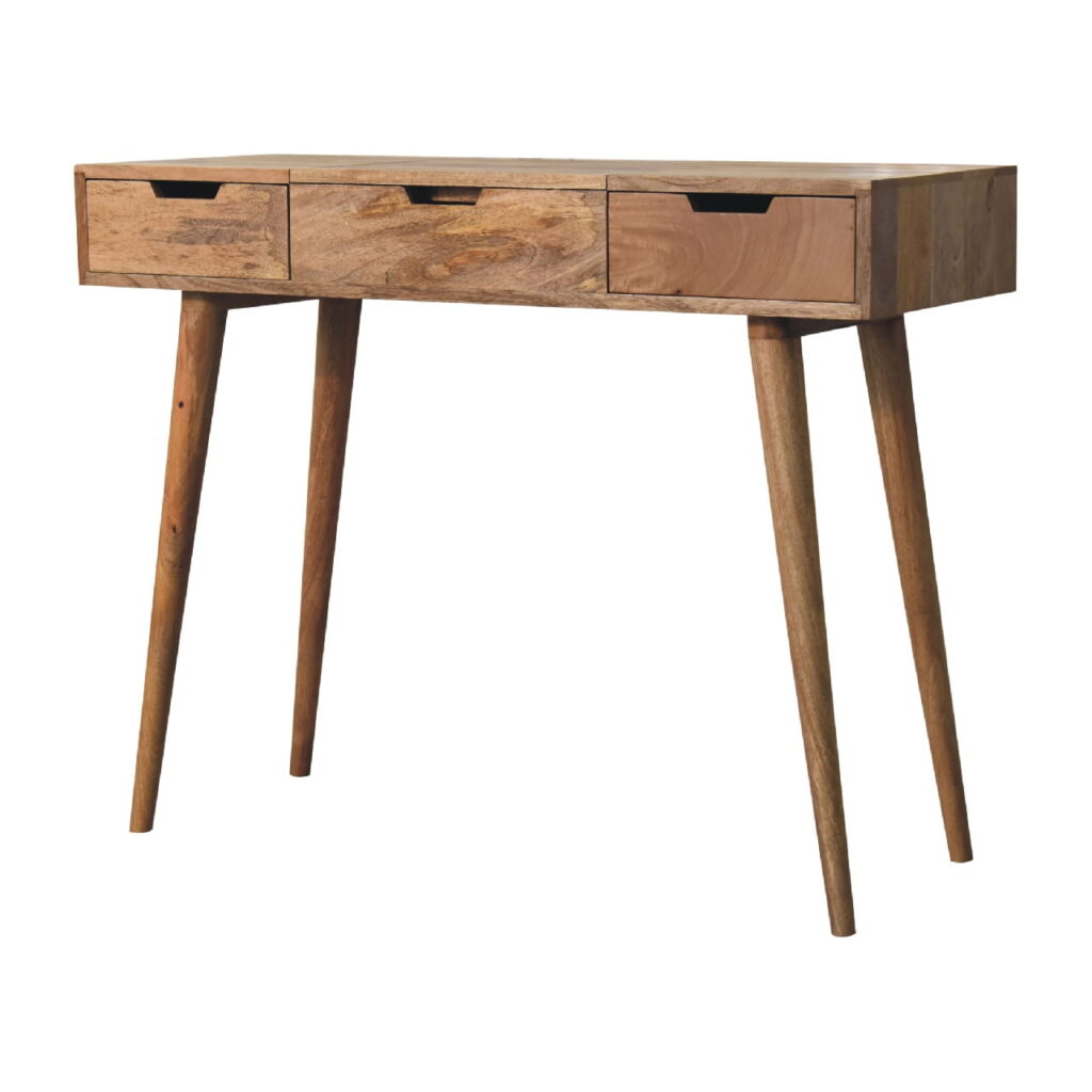 Oak-ish Dressing Table - Image 4