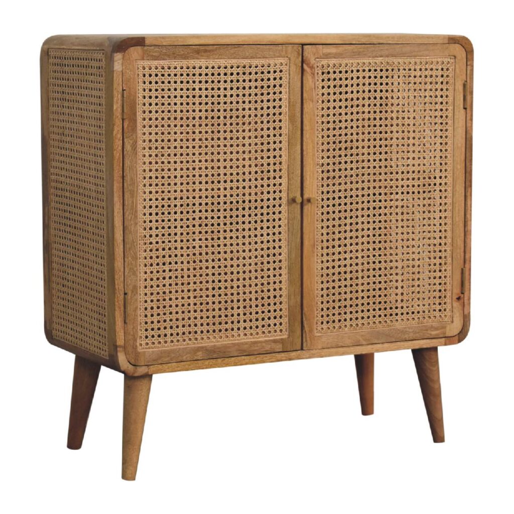 Larrisa Woven Storage Cabinet - Image 4