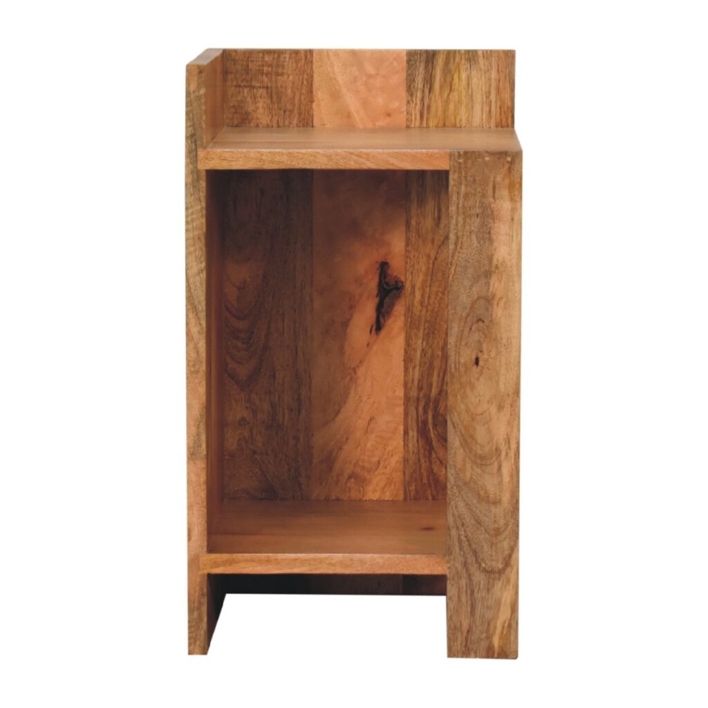 Oak-ish Box Bedside - Image 2