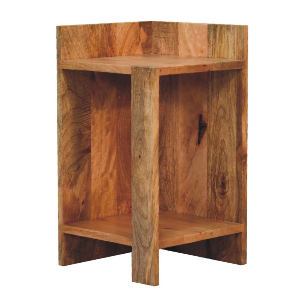 Oak-ish Box Bedside - Image 3