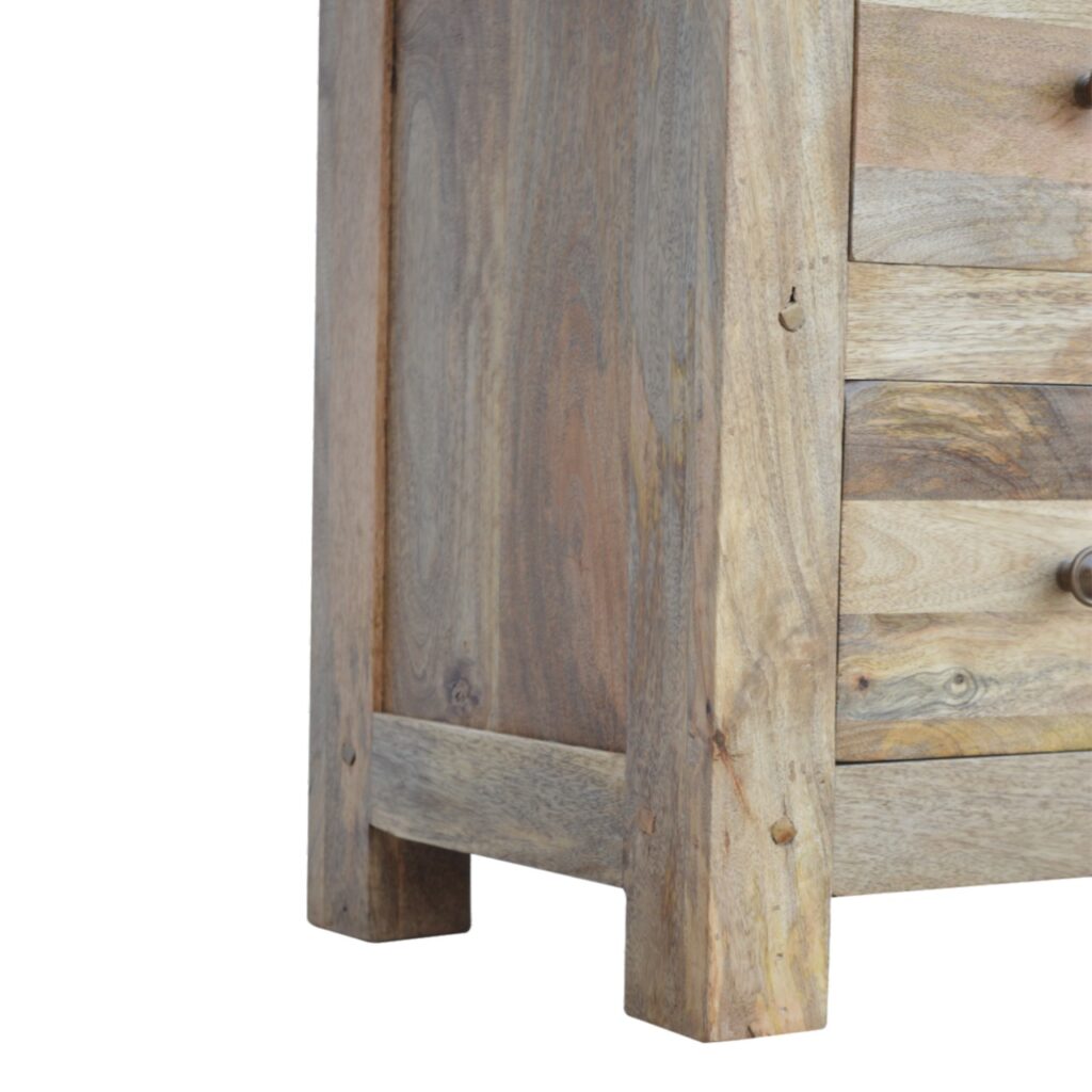 Granary Glazed 4 Drawer TV Unit - Image 7