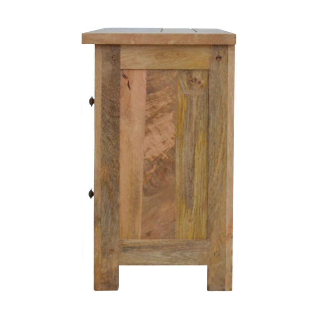 Granary Glazed 4 Drawer TV Unit - Image 8