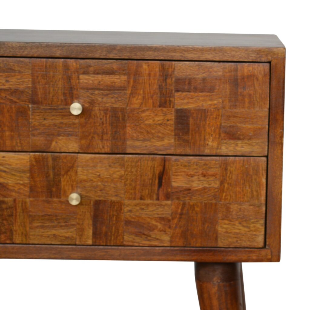 Varied Chestnut Bedside - Image 6