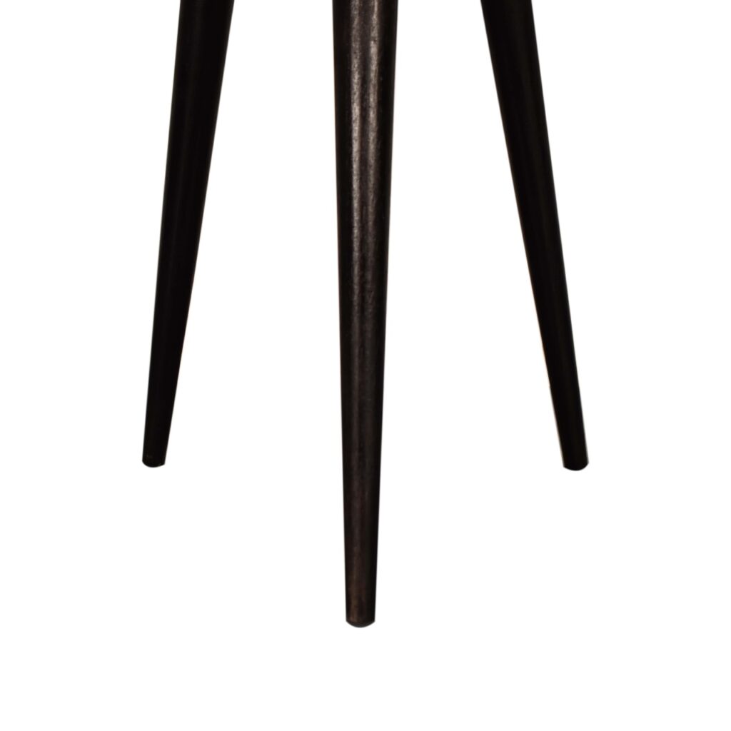 Walnut Gold Inlay End Table - Image 8