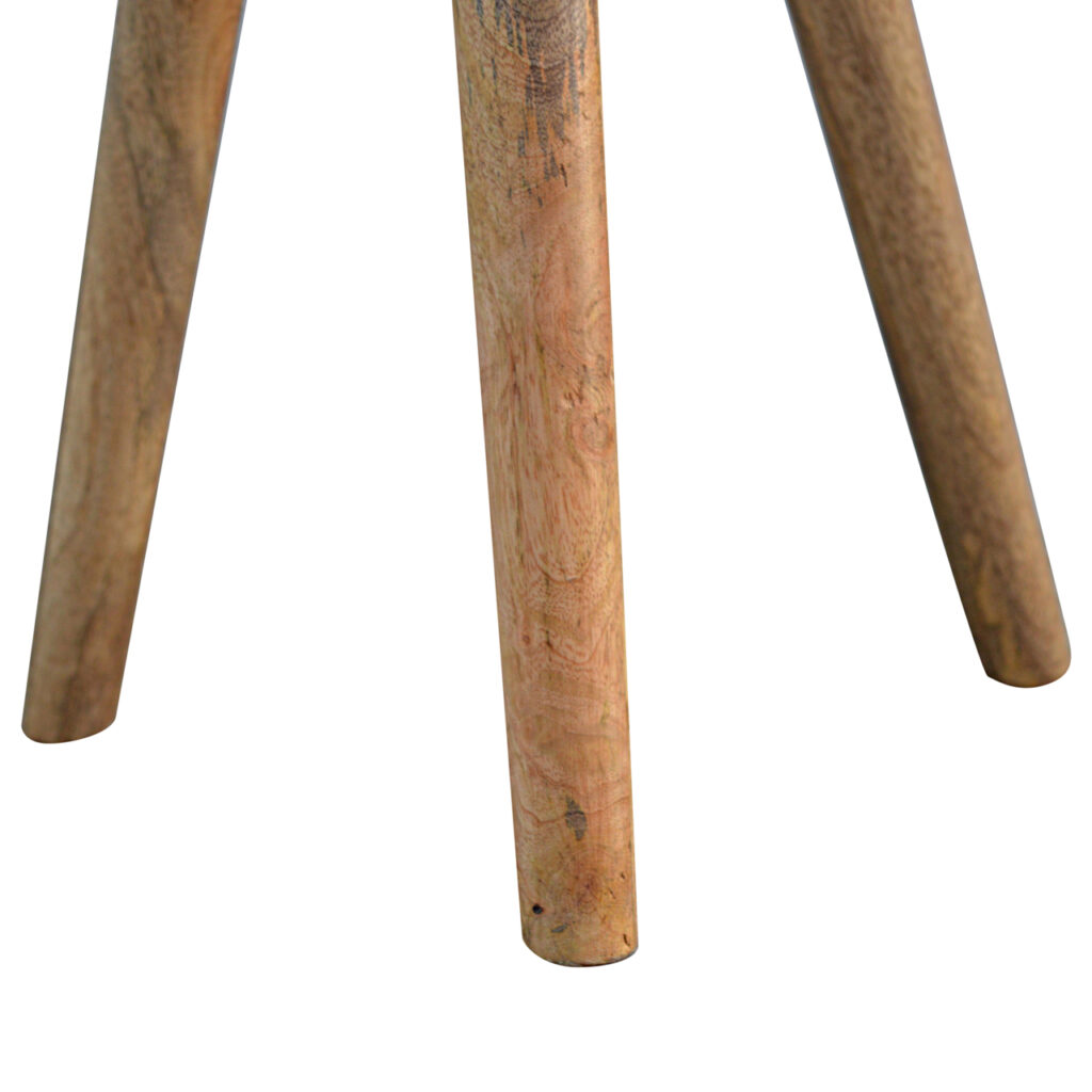 Triangular Accent Tripod Stool - Image 3