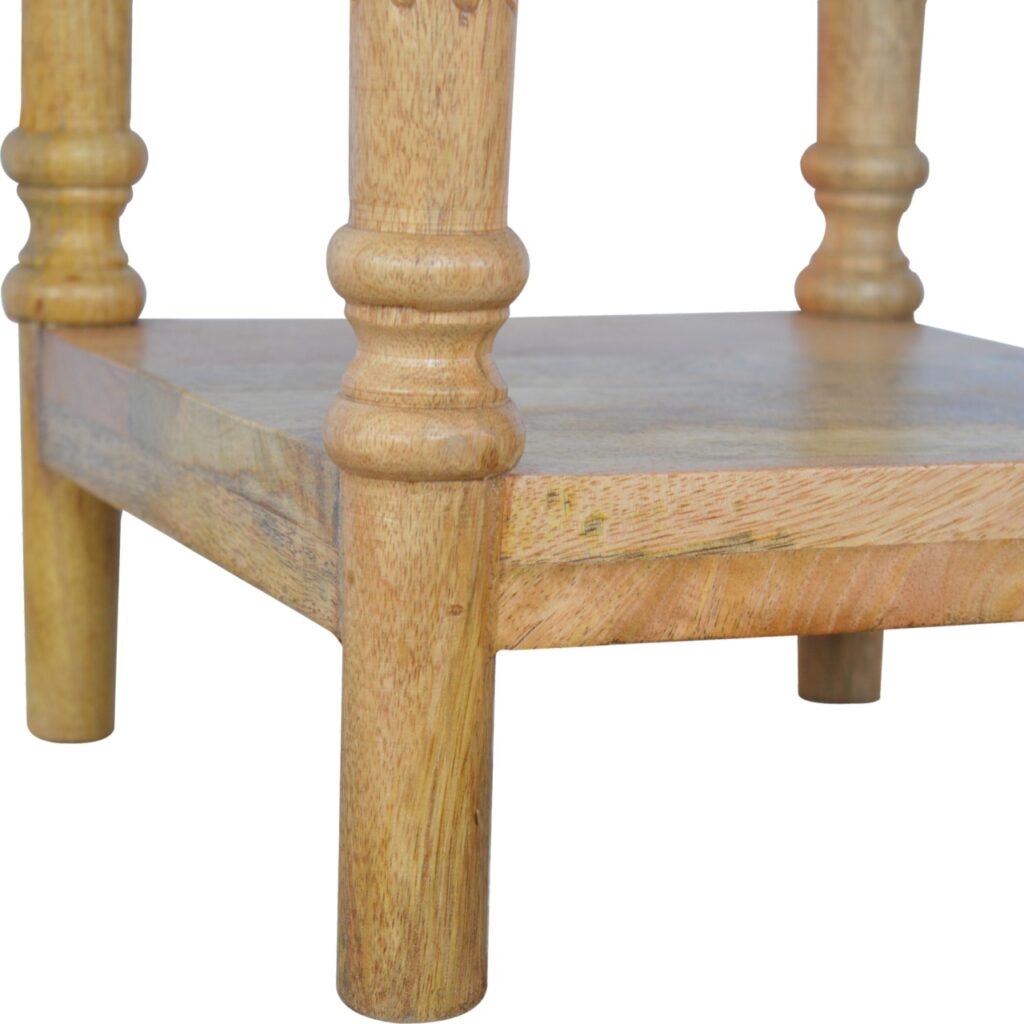 Turned Leg Telephone Table - Image 8