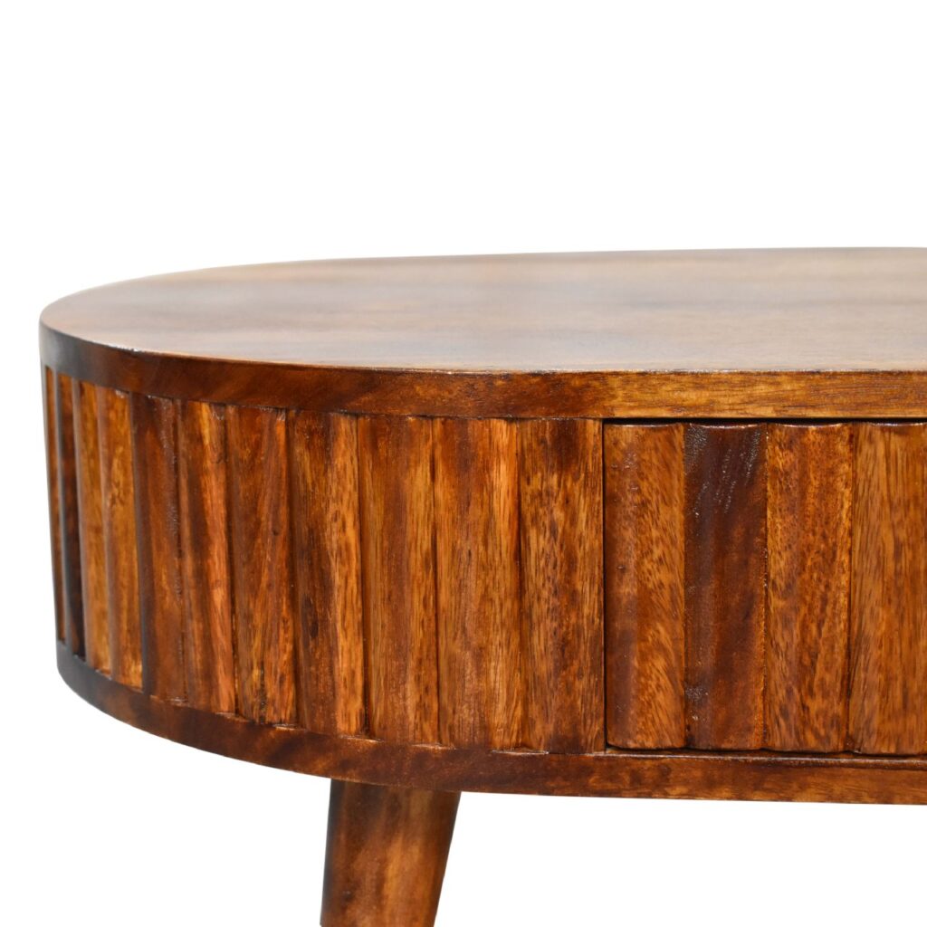 Stripe Chestnut Coffee Table - Image 4