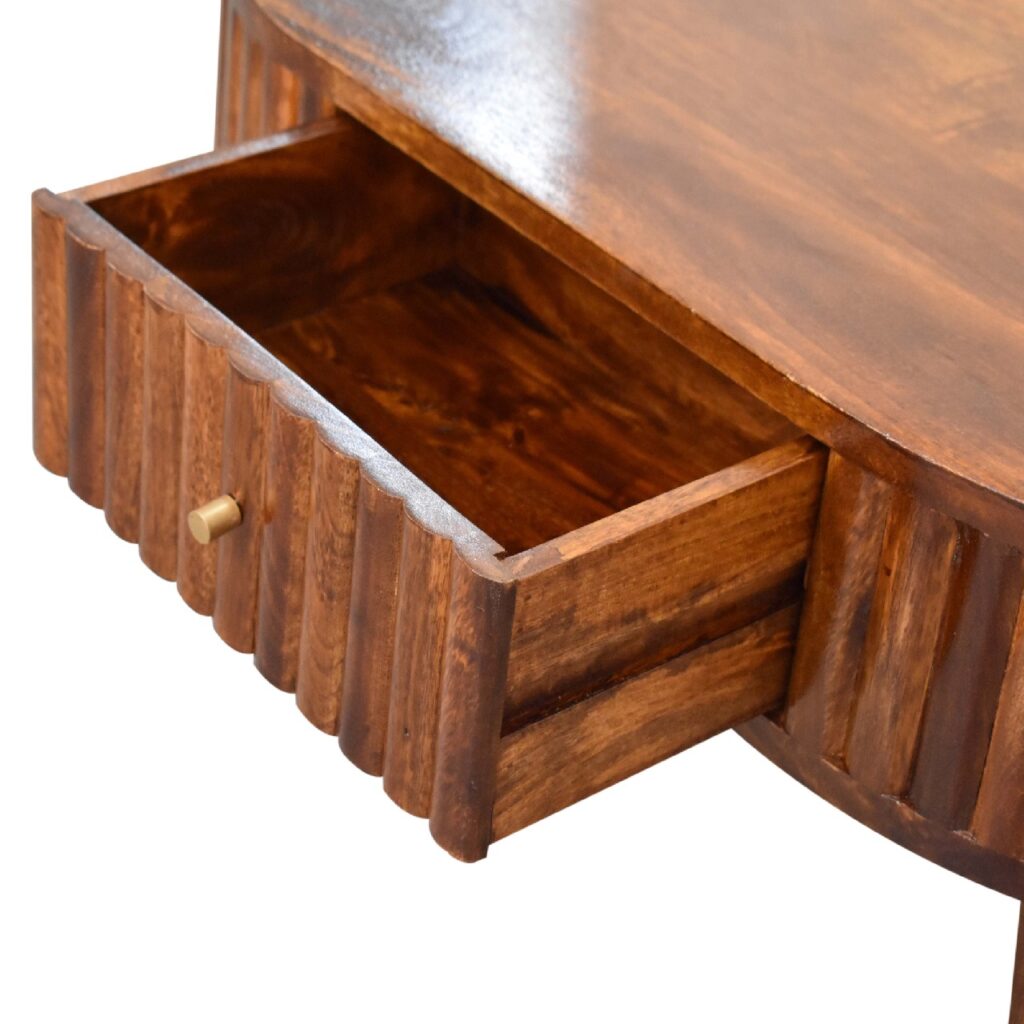 Stripe Chestnut Coffee Table - Image 6