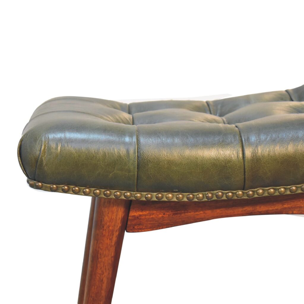 Harbour Green Footstool - Image 4