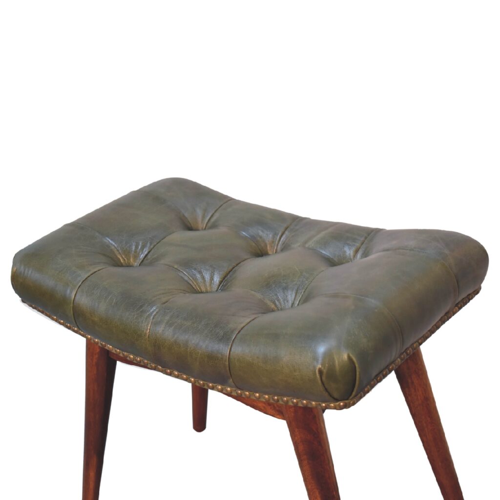 Harbour Green Footstool - Image 5