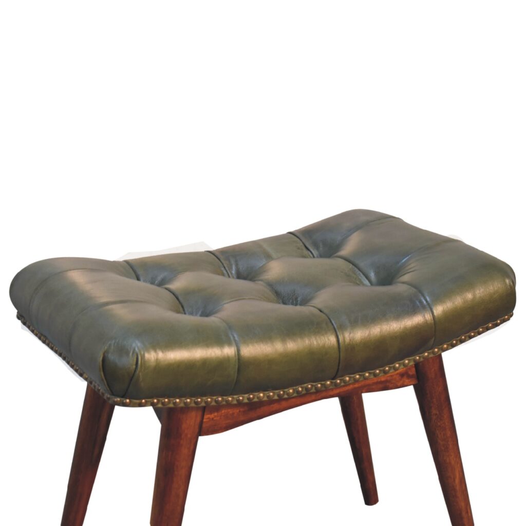 Harbour Green Footstool - Image 6