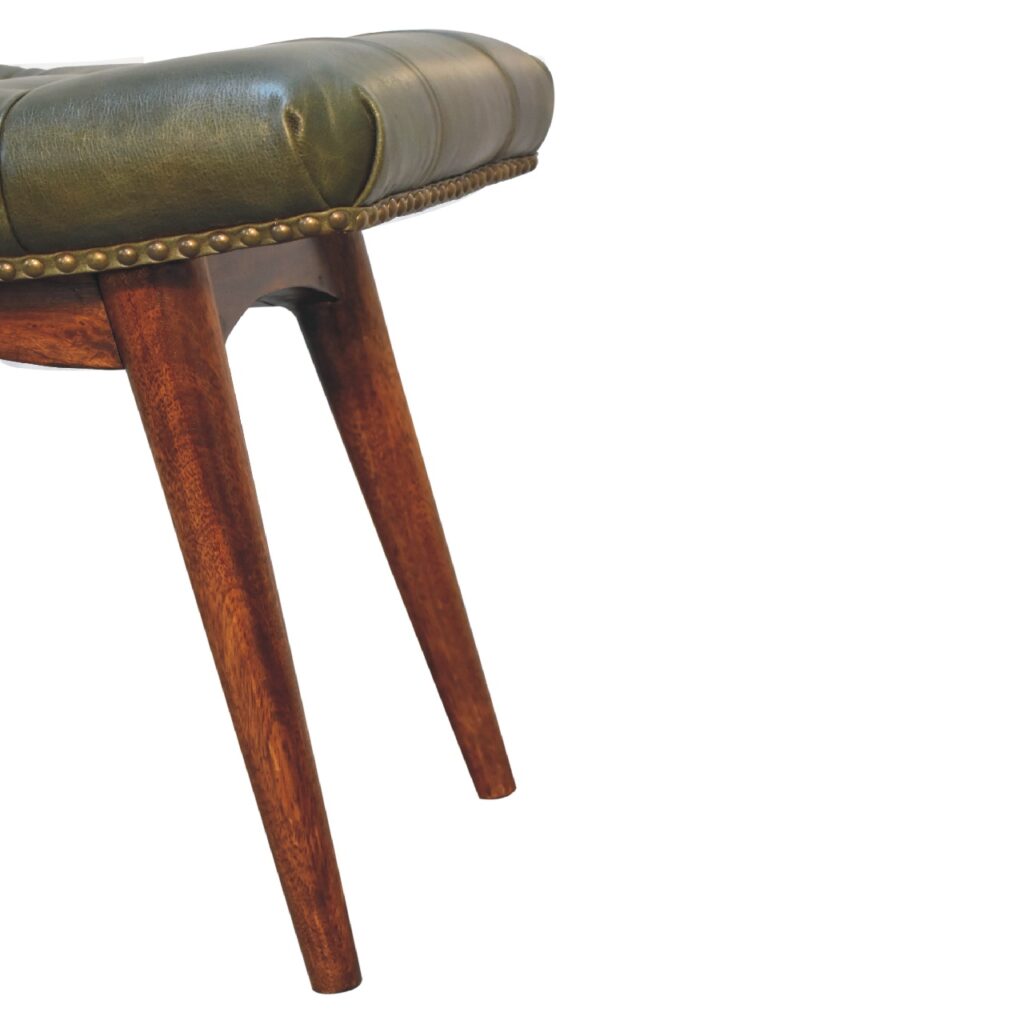 Harbour Green Footstool - Image 8