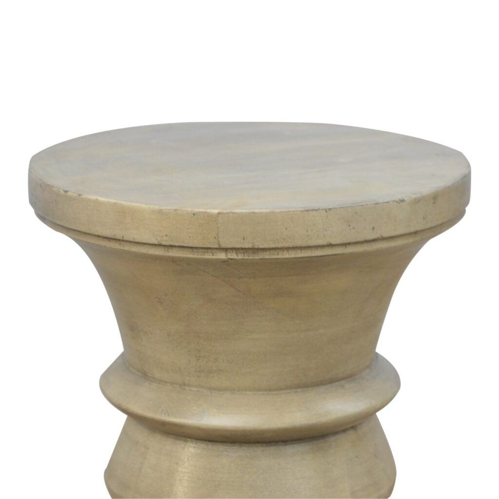 Roman Style Accent Stool - Image 4