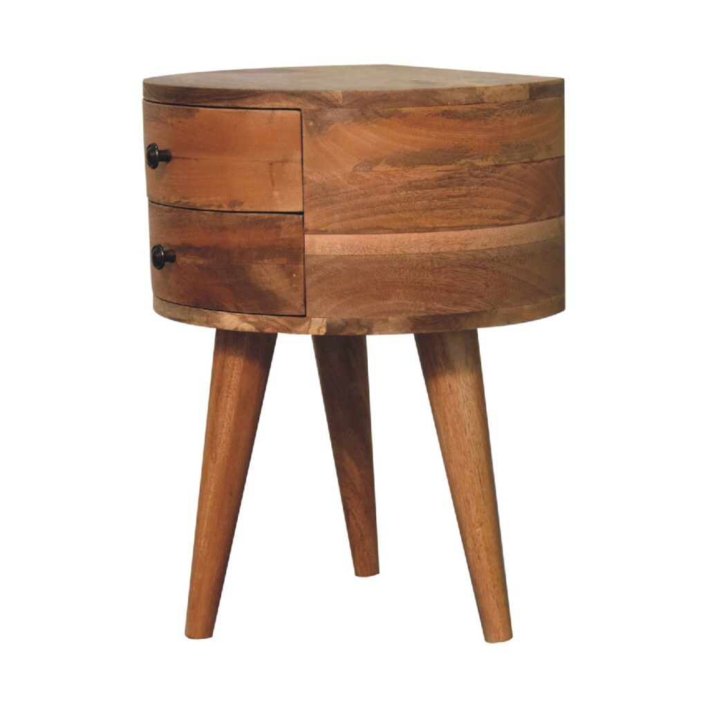 Odyssey Oak-ish Tripod Bedside - Image 2