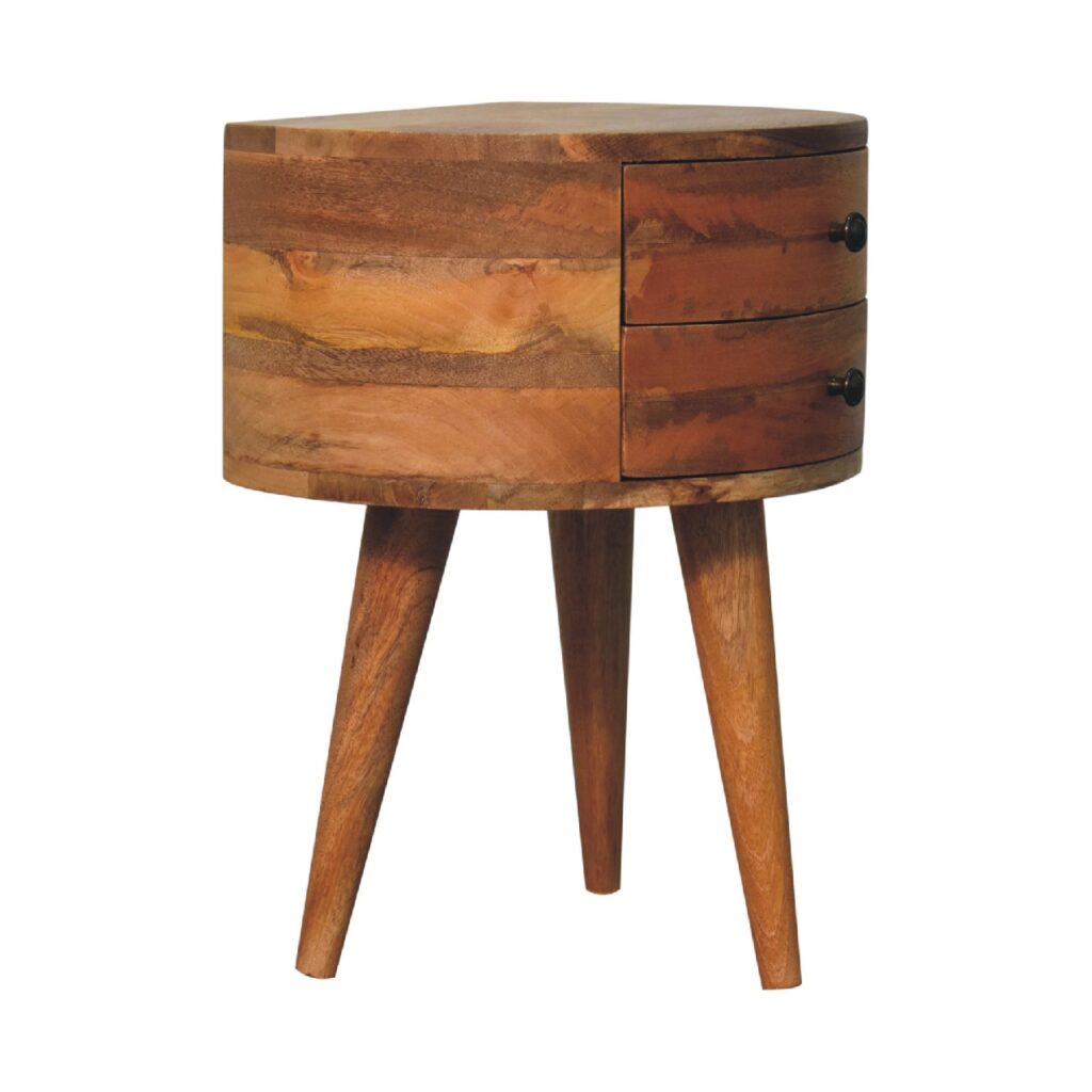 Odyssey Oak-ish Tripod Bedside - Image 3