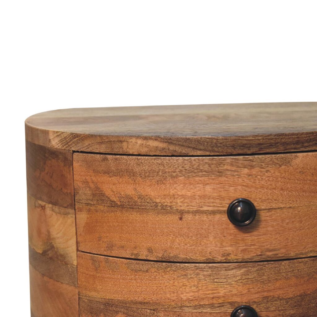 Odyssey Oak-ish Tripod Bedside - Image 4