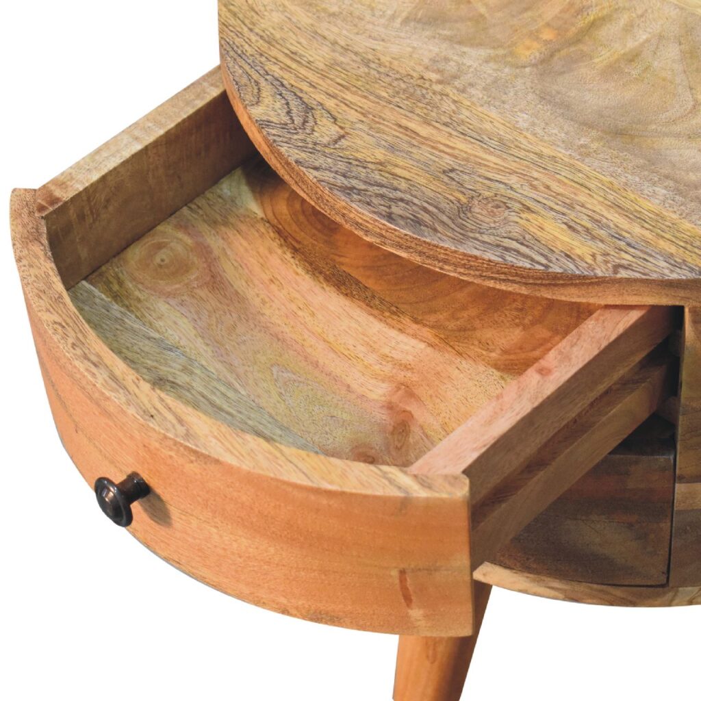 Odyssey Oak-ish Tripod Bedside - Image 6