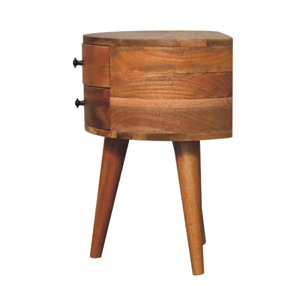 Odyssey Oak-ish Tripod Bedside - Image 8