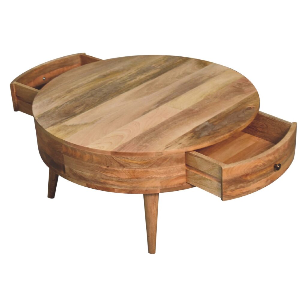 Odyssey Oak-ish Coffee Table - Image 9