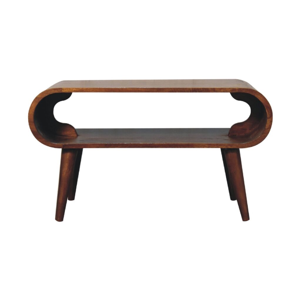 Open Chestnut Coffee Table - Image 2