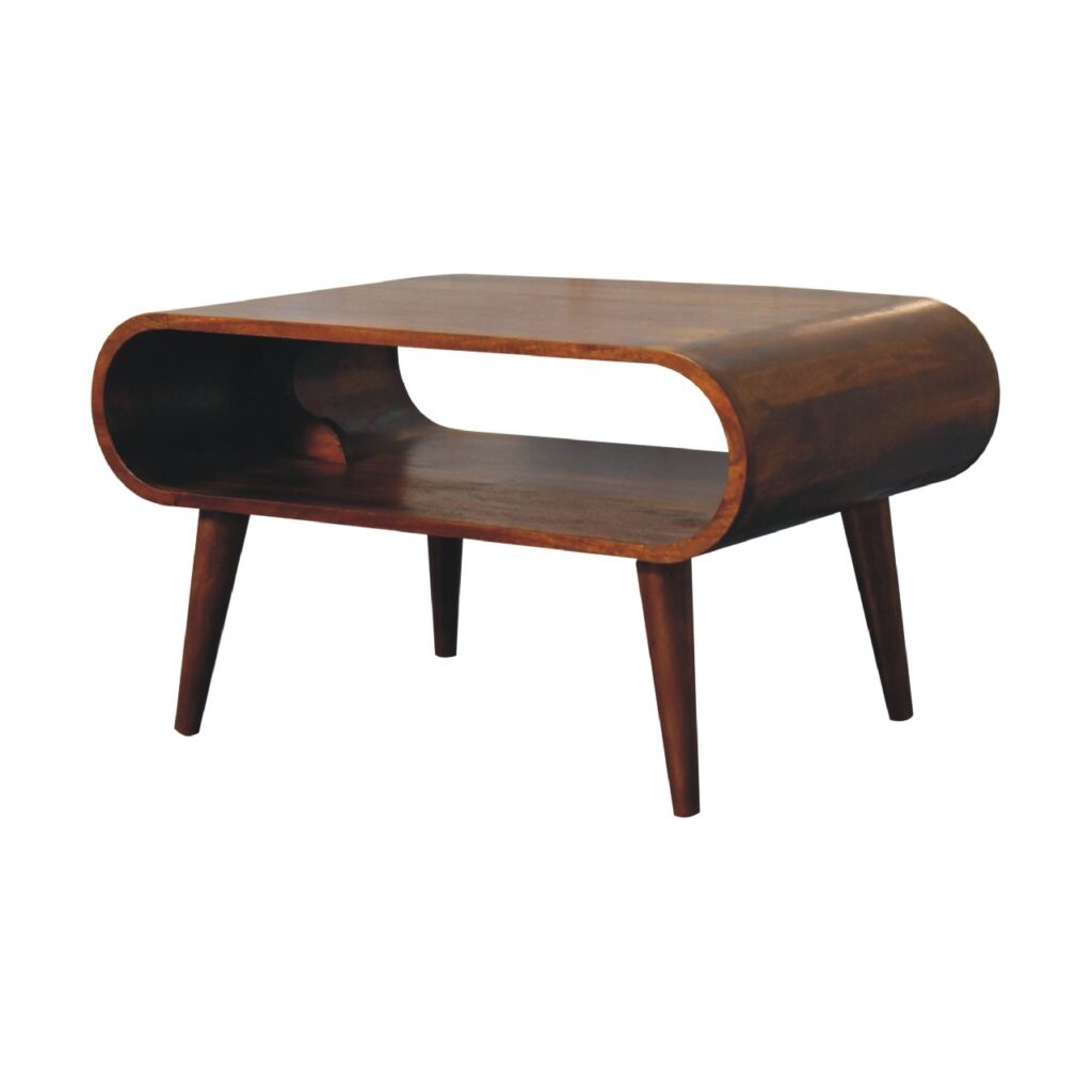 Open Chestnut Coffee Table - Image 3