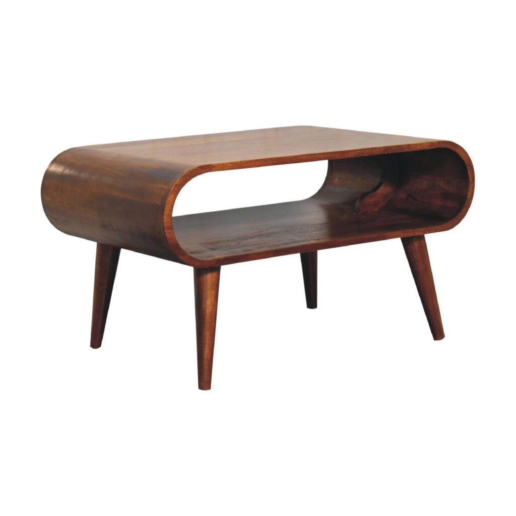 Open Chestnut Coffee Table - Image 4