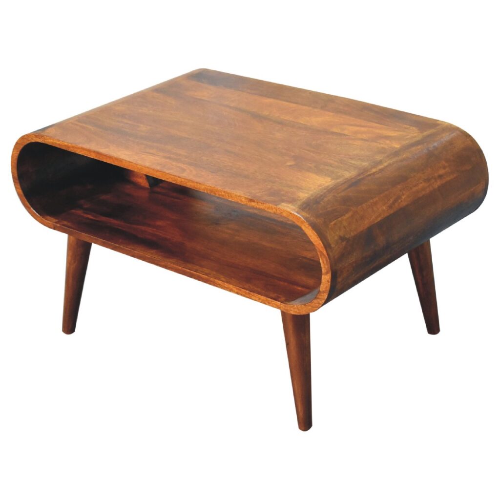 Open Chestnut Coffee Table - Image 7