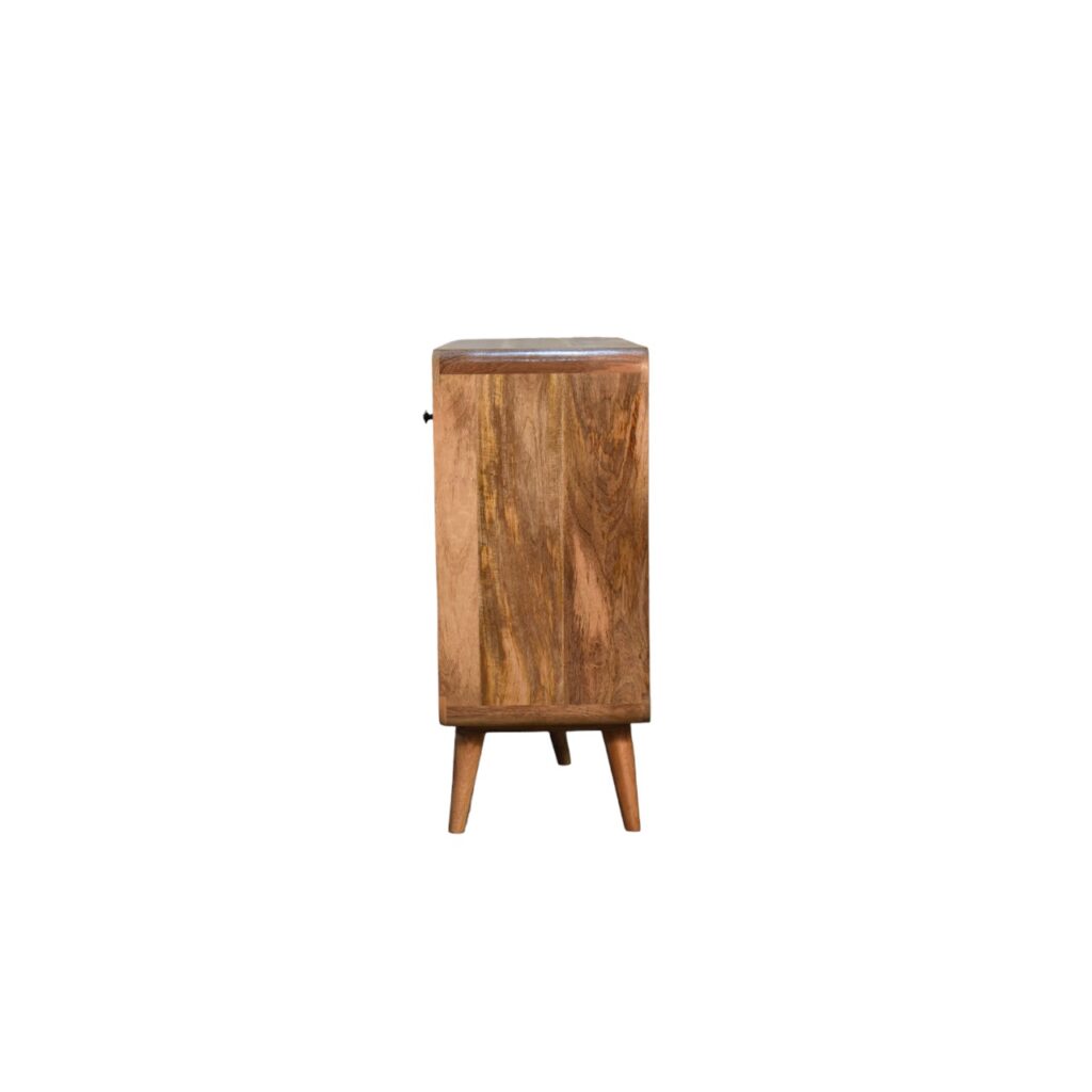 Large Curved Oak-ish Chest - Image 8