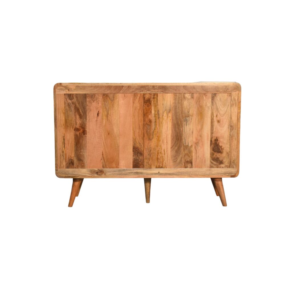 Large Curved Oak-ish Chest - Image 9