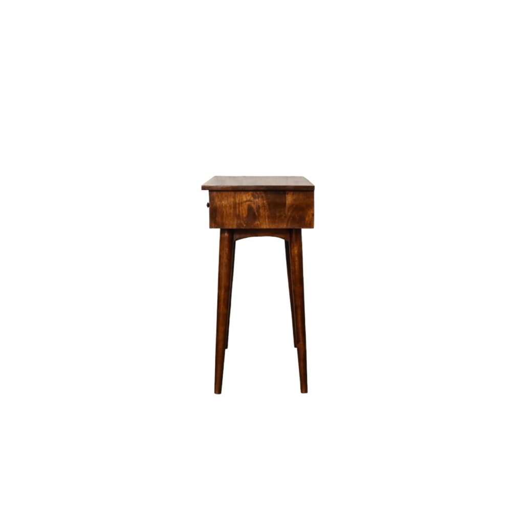 Chestnut Hallway 2 Drawer Console Table - Image 8