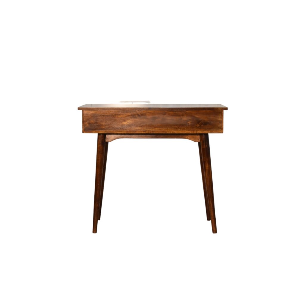 Chestnut Hallway 2 Drawer Console Table - Image 9