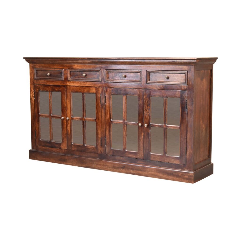 Light Walnut Glazed Sideboard - Image 4