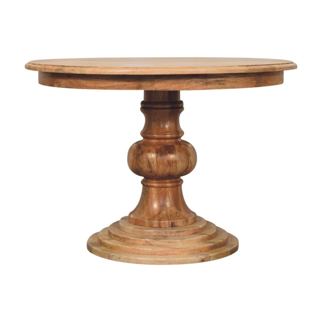 Round Turned Dining Table - Image 2