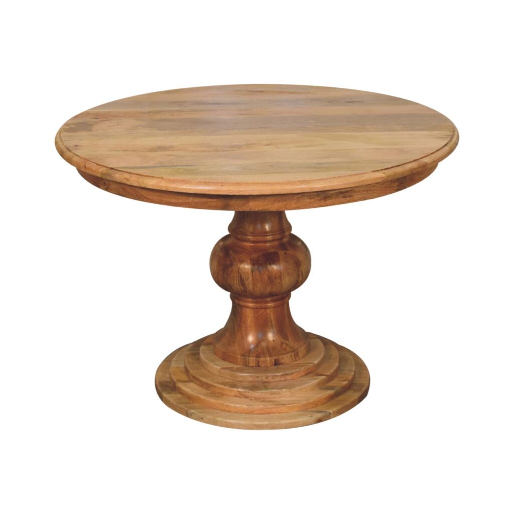 Round Turned Dining Table - Image 3