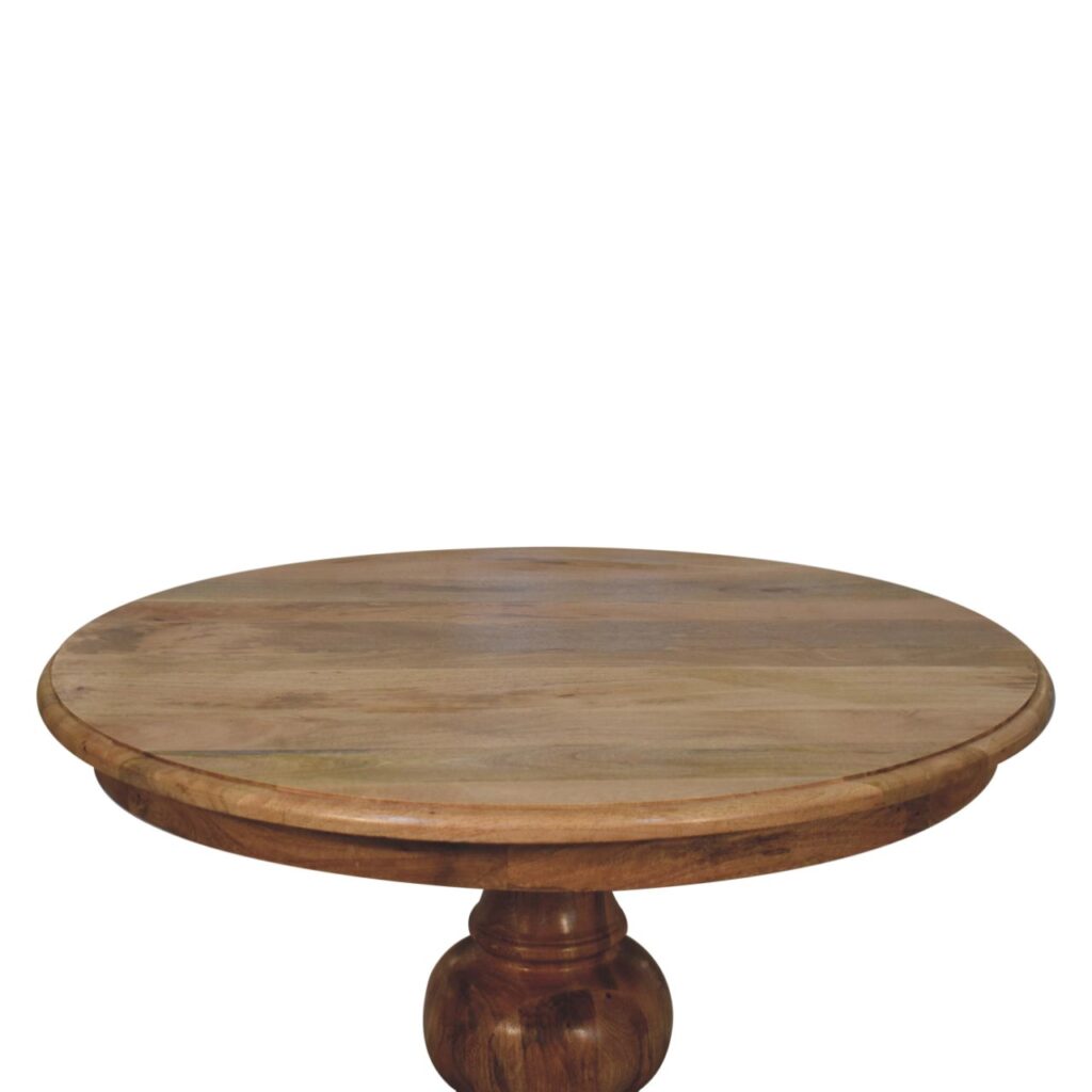 Round Turned Dining Table - Image 4