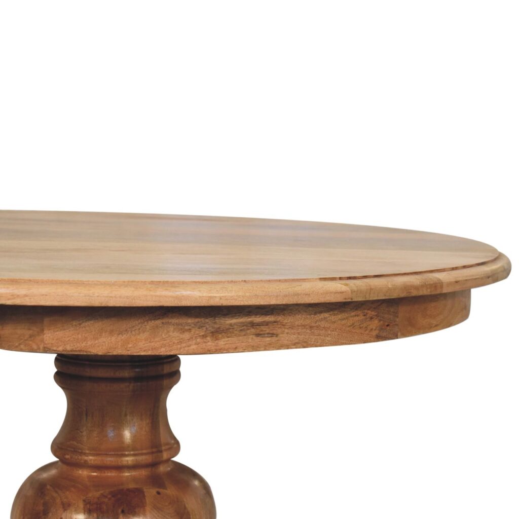 Round Turned Dining Table - Image 5