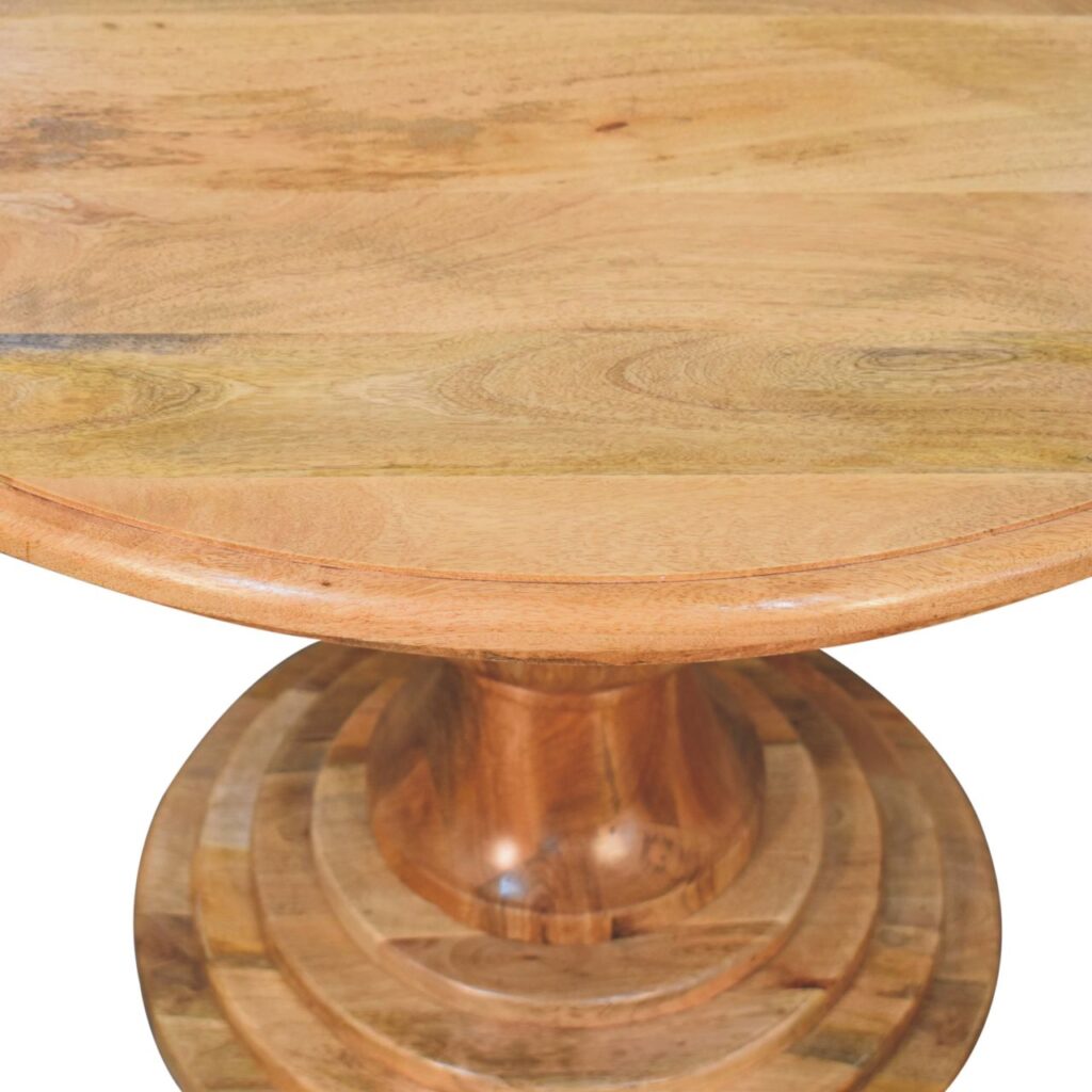 Round Turned Dining Table - Image 6