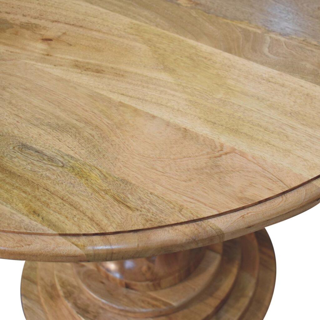 Round Turned Dining Table - Image 8