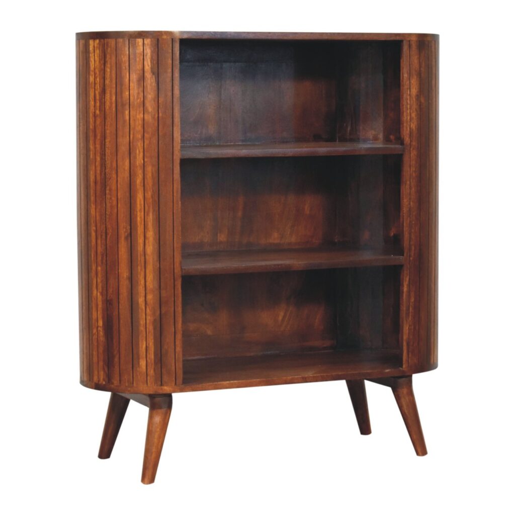 Cortez Chestnut Open Cabinet - Image 3