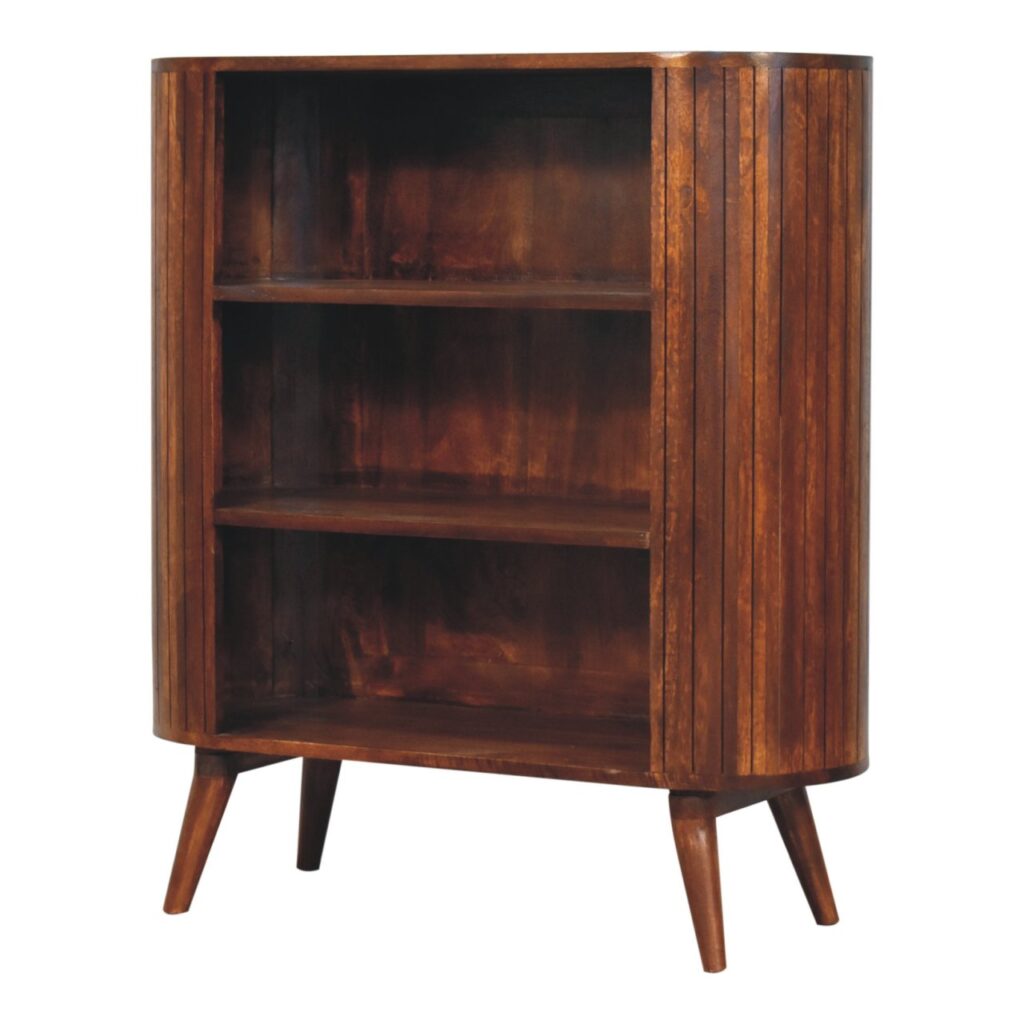 Cortez Chestnut Open Cabinet - Image 4