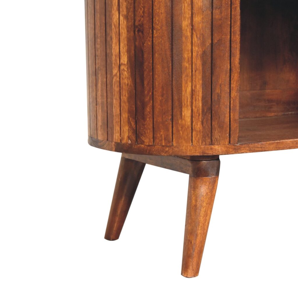 Cortez Chestnut Open Cabinet - Image 7