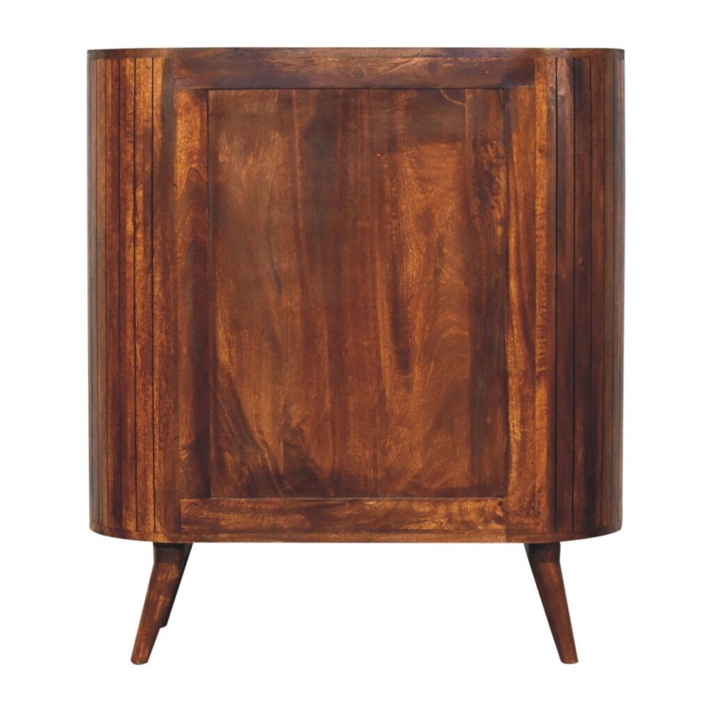 Cortez Chestnut Open Cabinet - Image 9