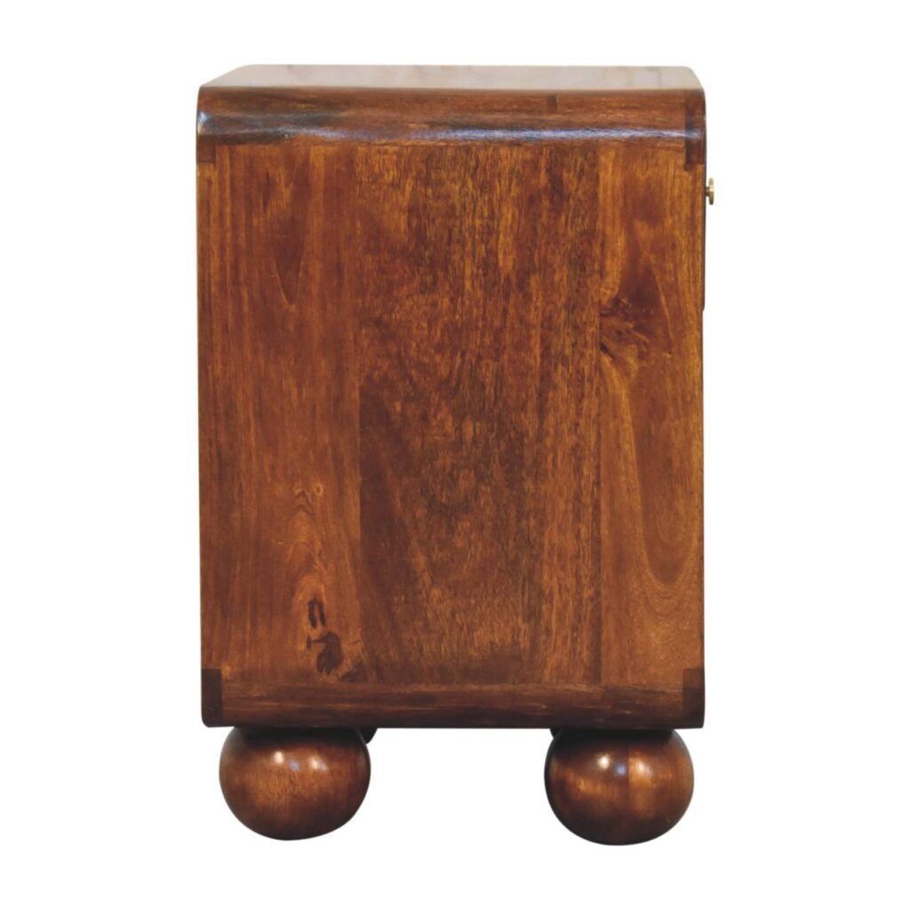 Chestnut Open Woven Bedside - Image 9