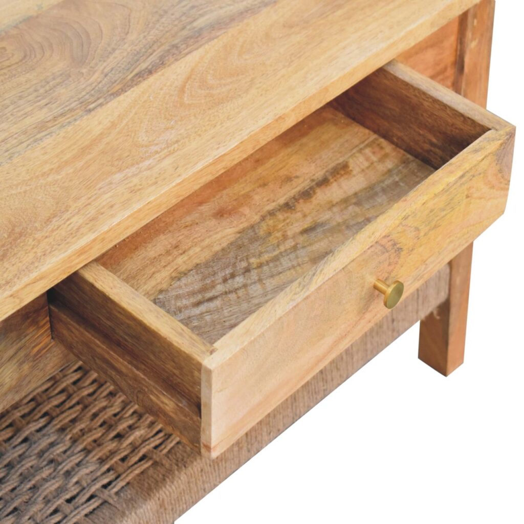 Rope 1 Drawer Coffee Table - Image 6