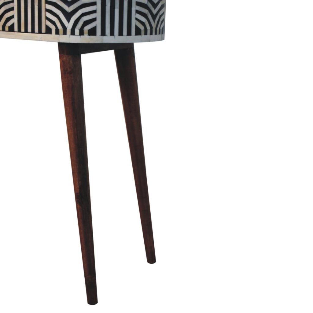 Honey Caramel Edessa Bone Inlay Console Table - Image 7