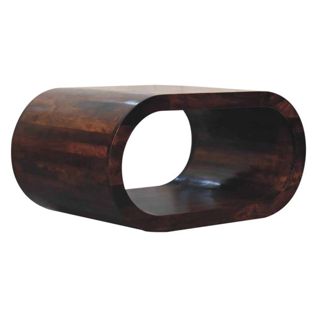 Amaya California Walnut Coffee Table - Image 4