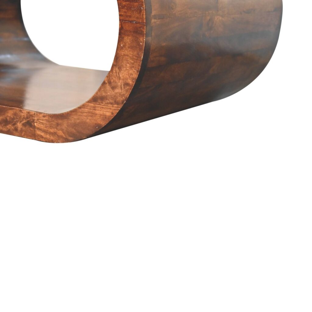 Amaya California Walnut Coffee Table - Image 7