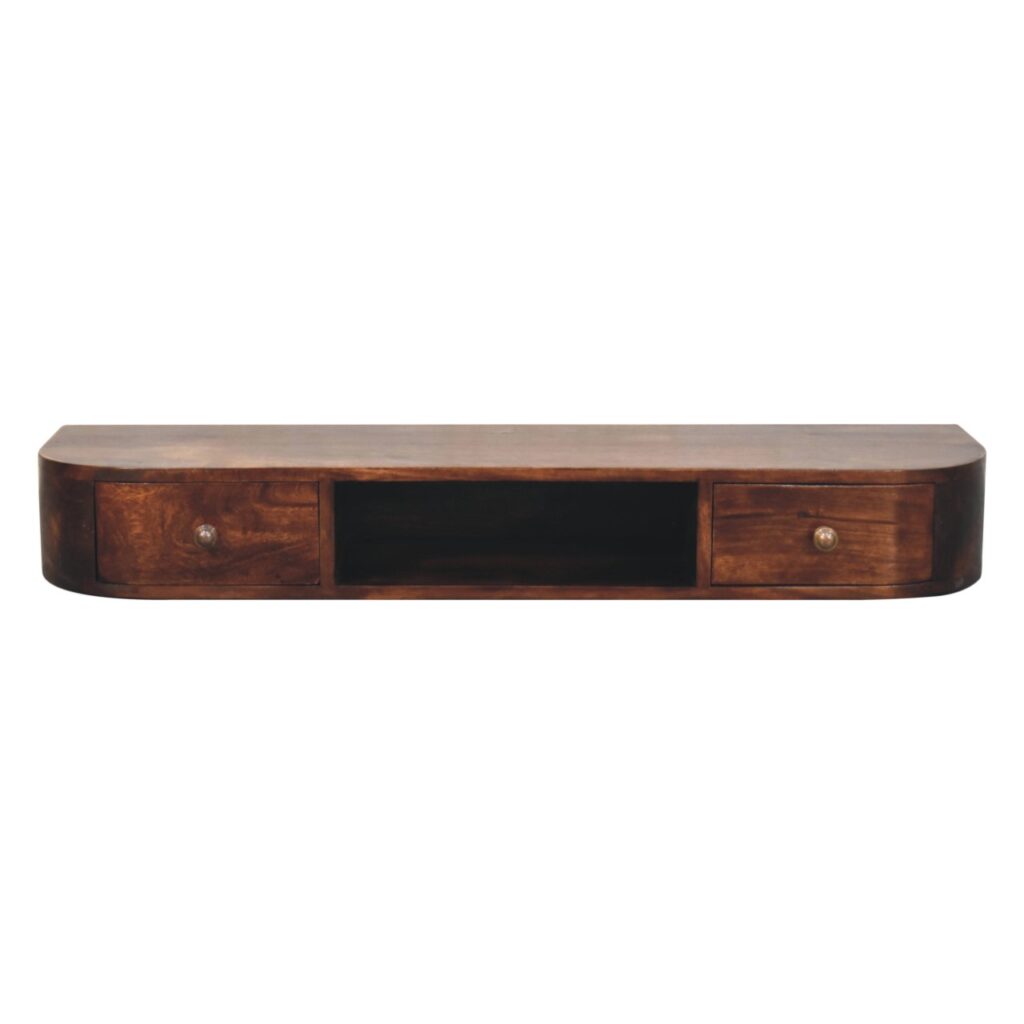 Lunar 2 Drawer Floating Console